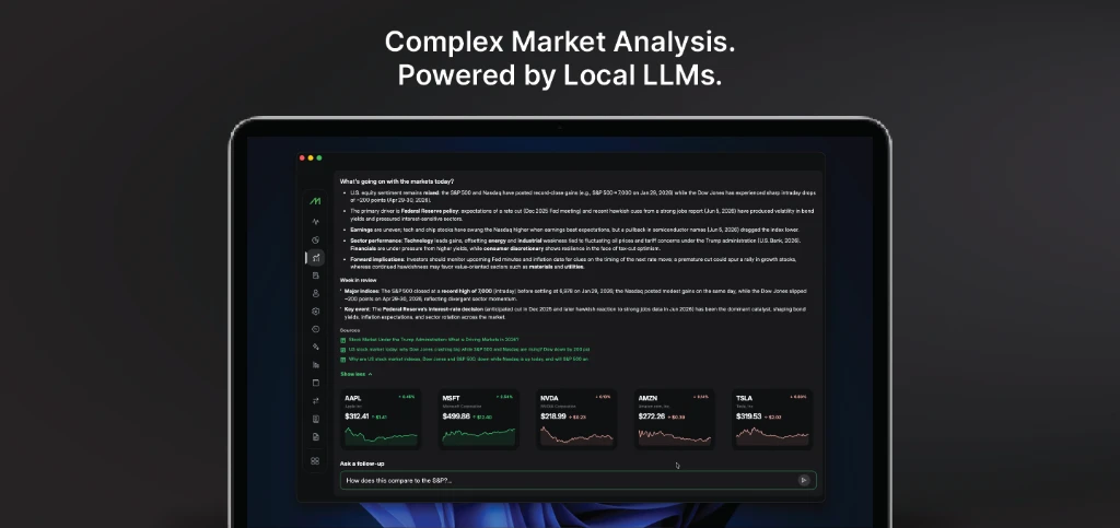 Maxint complex market analysis powered by local LLMs